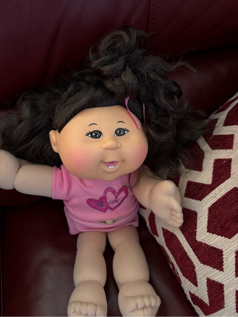 Cabbage Patch Kids Soft Baby Doll in Pink Outfit
